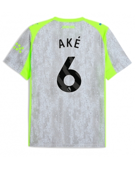 Billige Fotballdrakt Manchester City Nathan Ake #6 Replika Tredjedrakt 2025-26 Kortermet